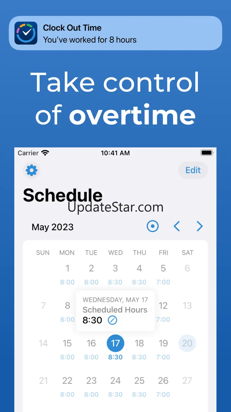 Punch clock & pay | Flexishift 3.7.3