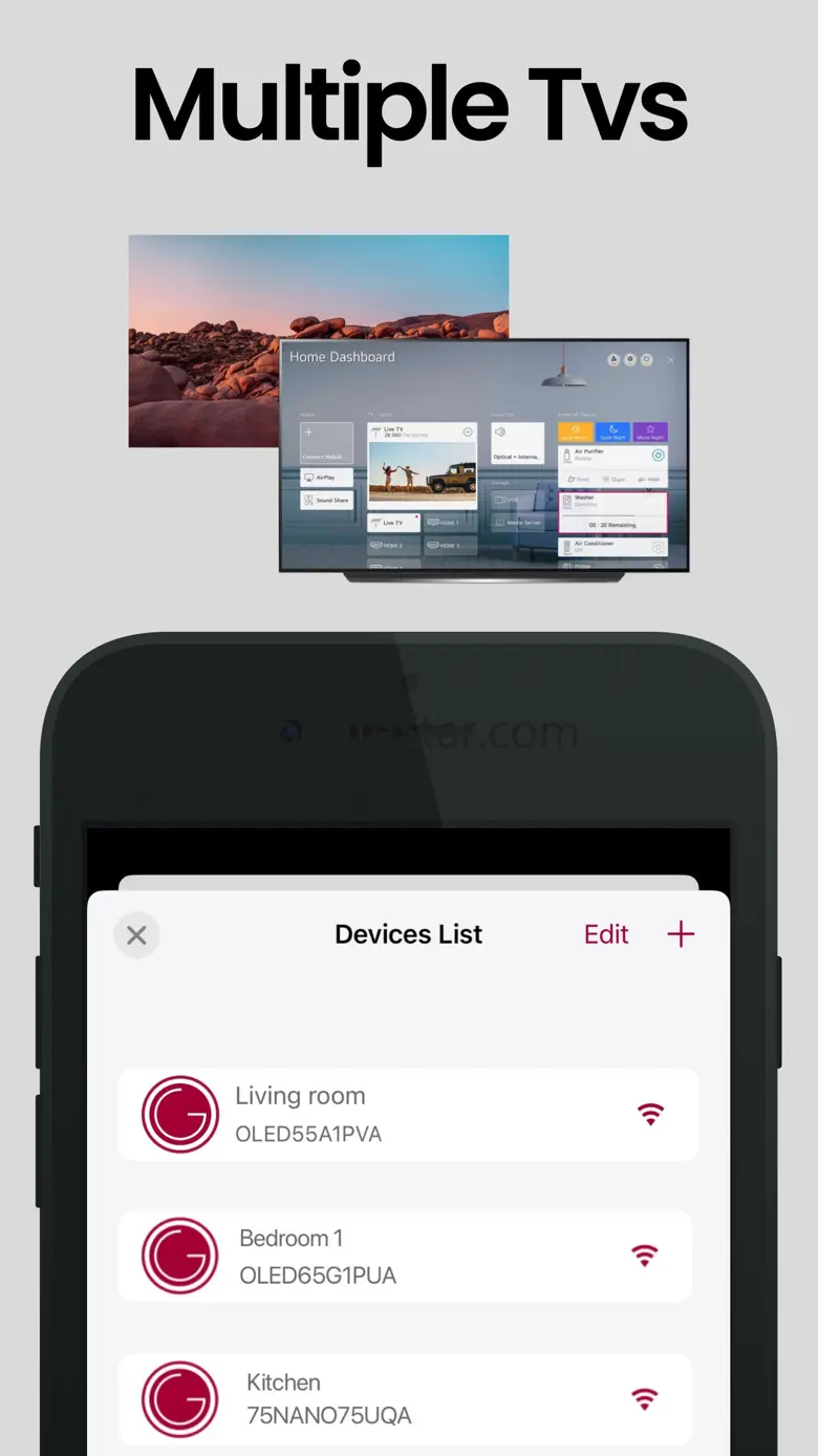 Remote Control Smart LG TV 2.95