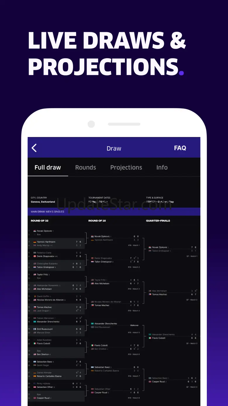 TNNS: Tennis Live Scores 5.8.0