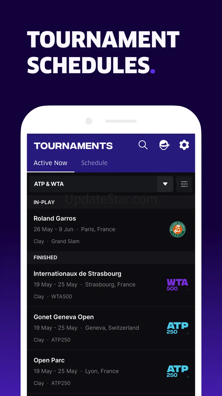 TNNS: Tennis Live Scores 5.8.0