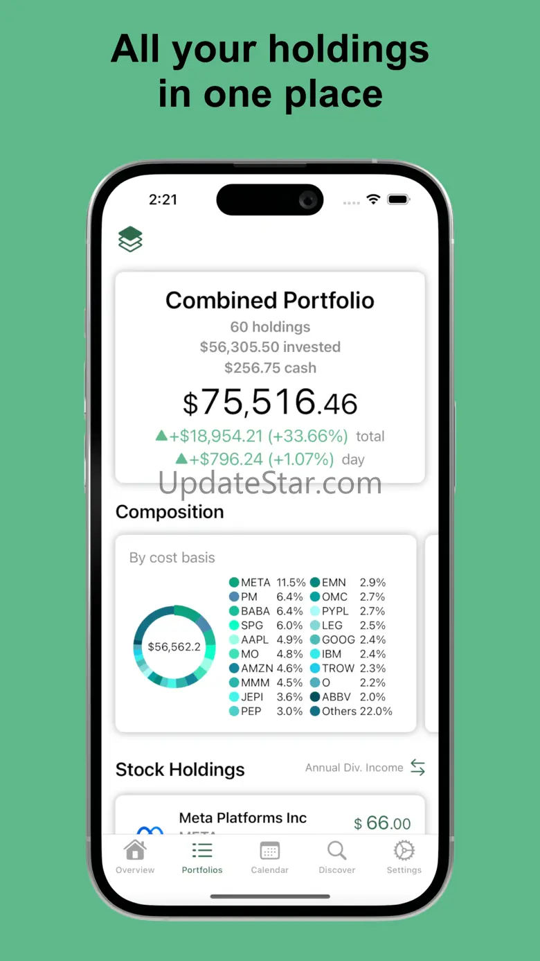 Dividend Tracker° 1.9.11