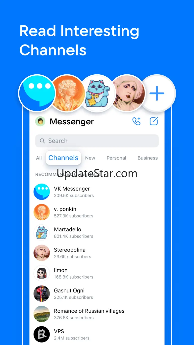 VK Messenger: Live chat, calls 1.221
