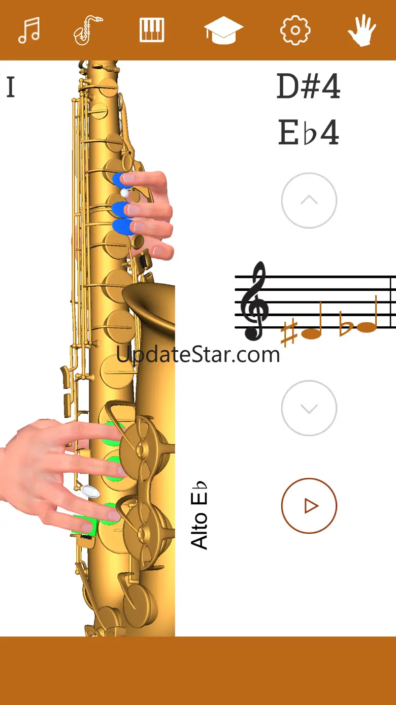 3D Saxophone Fingering Chart 1.0.11