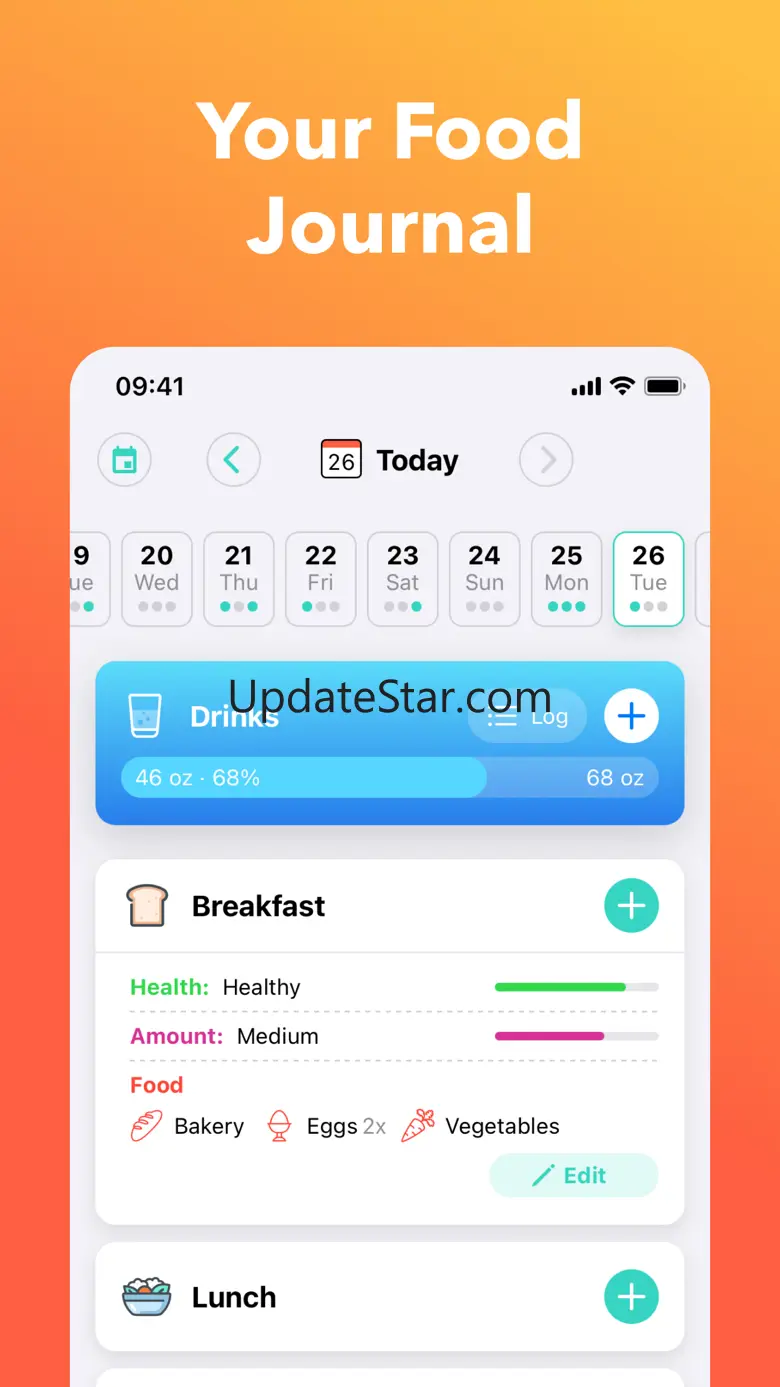 Nutrilio: Food Tracker & Water 1.22.0