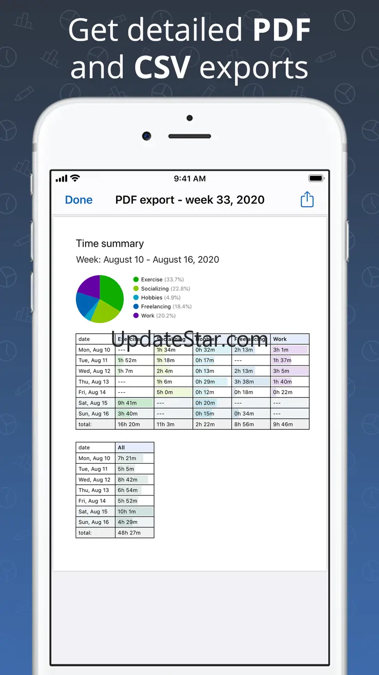 Timelines Time Tracking 3.9