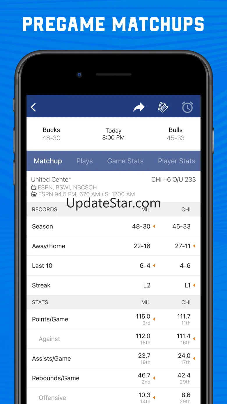 Scores App for Pro Basketball 6.5.3