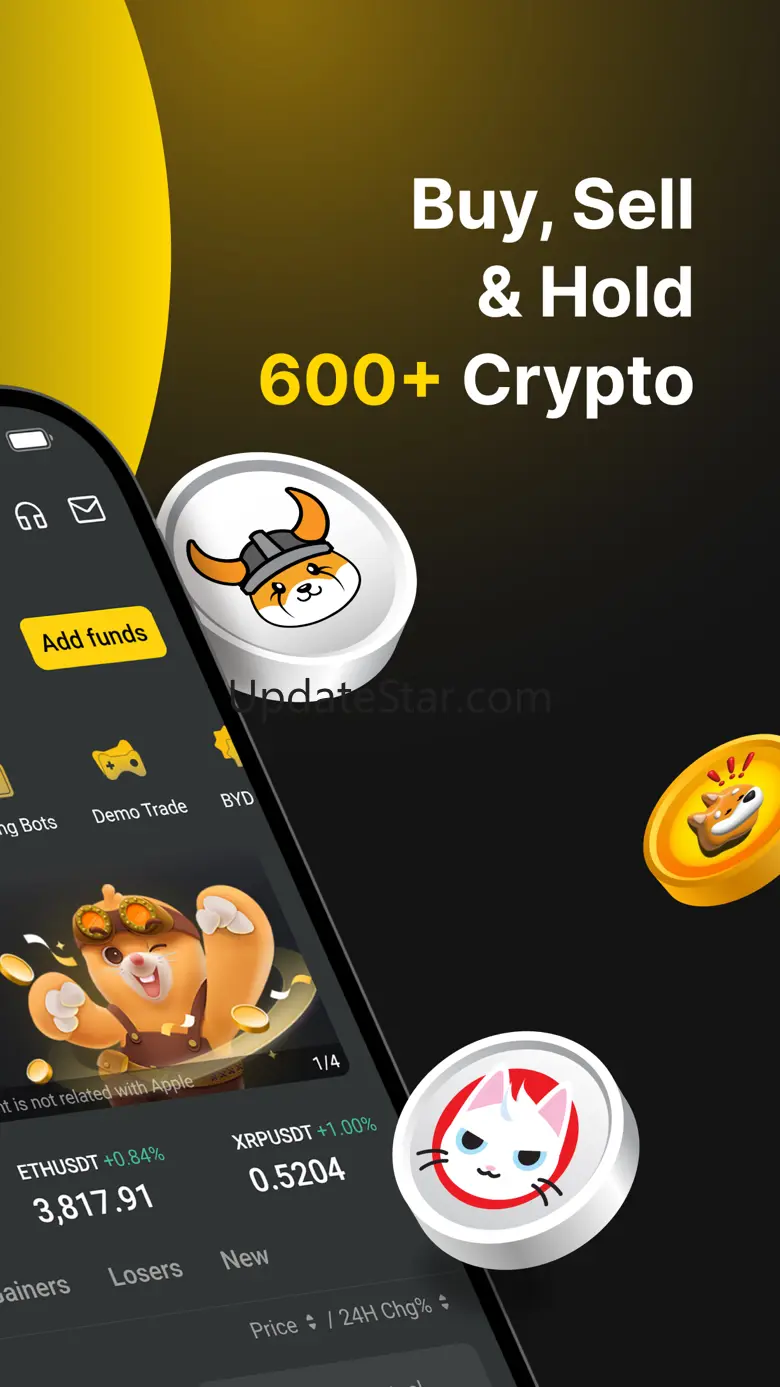BYDFi: Buy BTC, XRP & DOGE V3.4.6