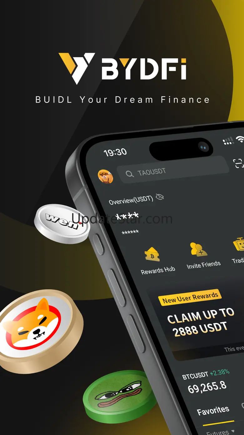 BYDFi: Buy BTC, XRP & DOGE V3.4.6