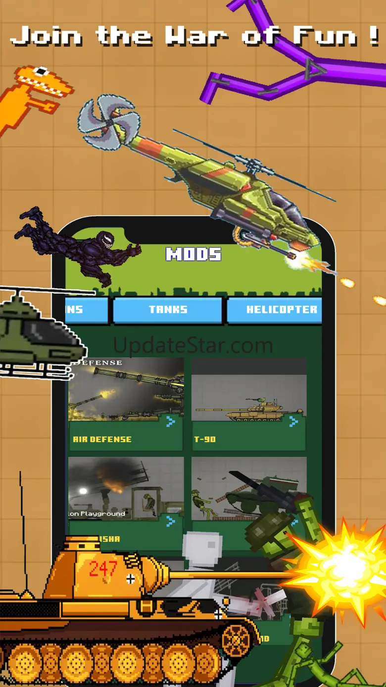 Mods for Melon Playground - PG 15