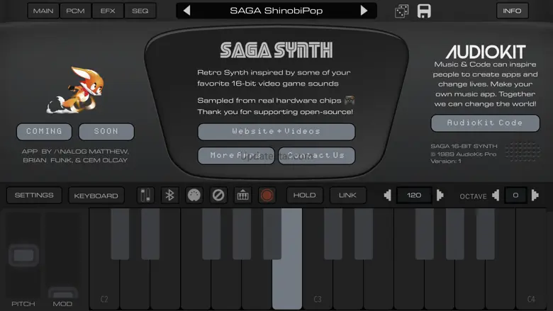 SAGA Synth | 16-Bit Sonic Fun! 1.9.1