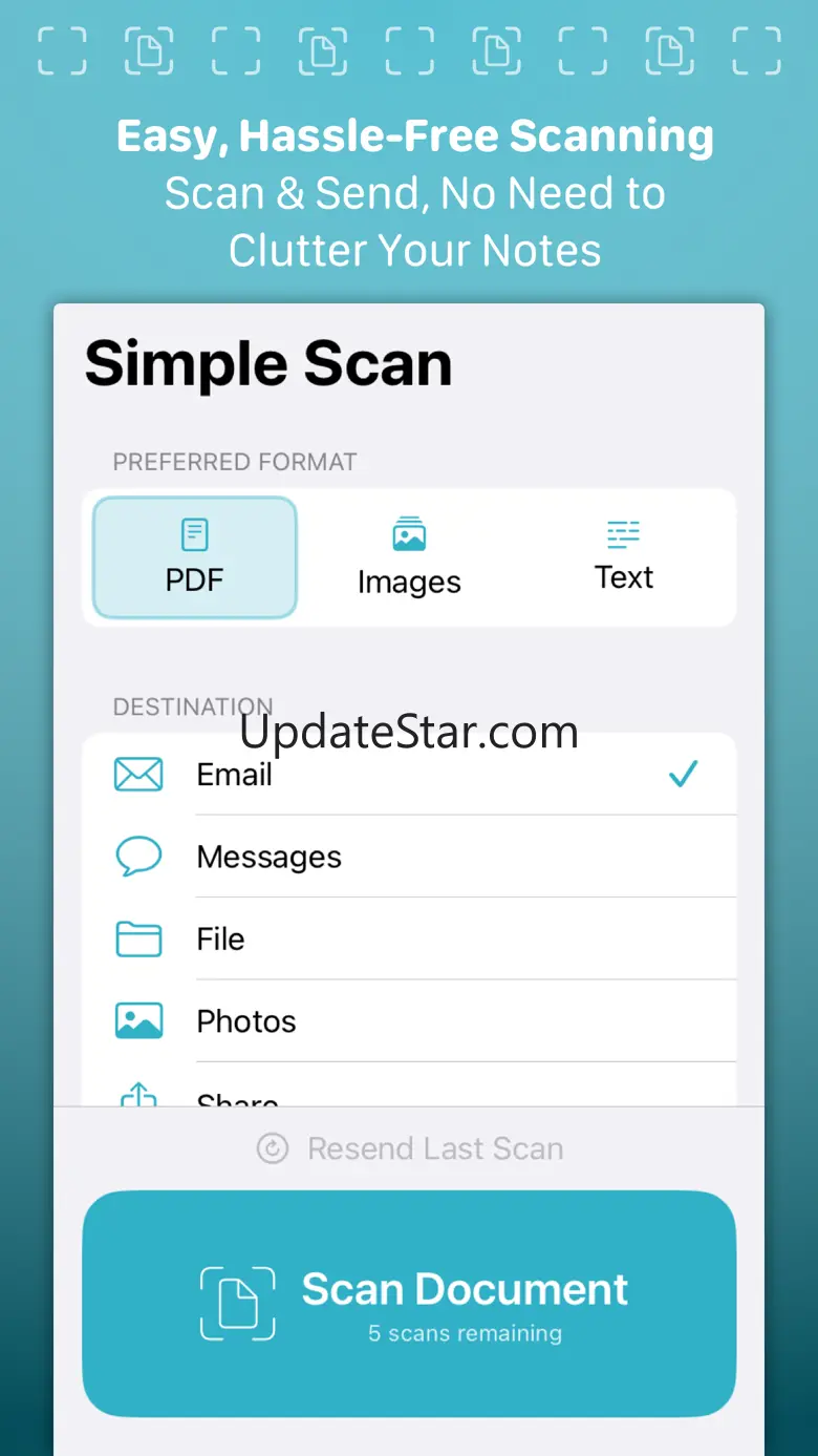 Simple Scan • Quick Scanner 5.0