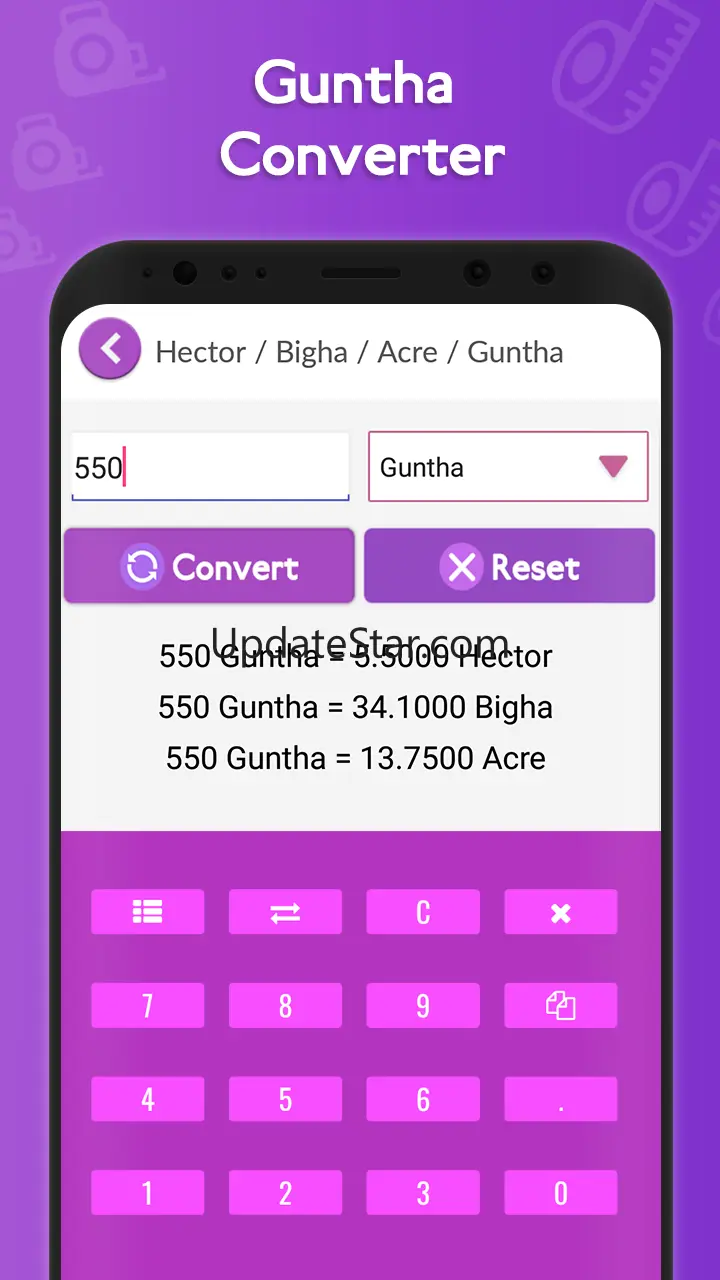 Hectare, Acre , Bigha , Guntha 1.4