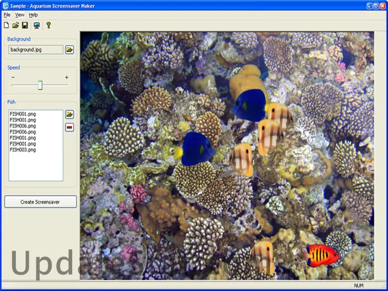 Aquarium Screensaver Maker 1.0