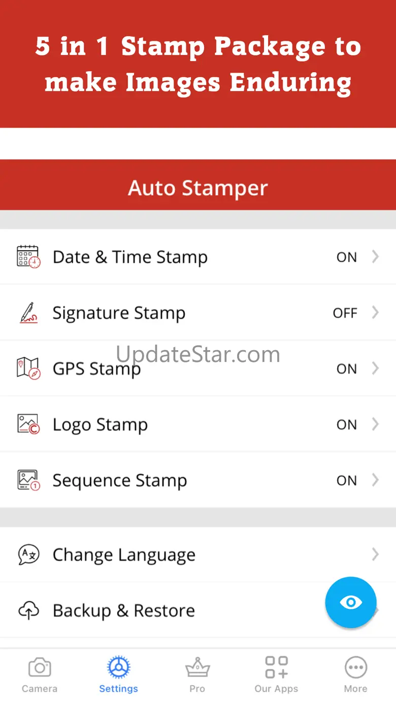Auto Stamper: Stamps on photos 1.2.14