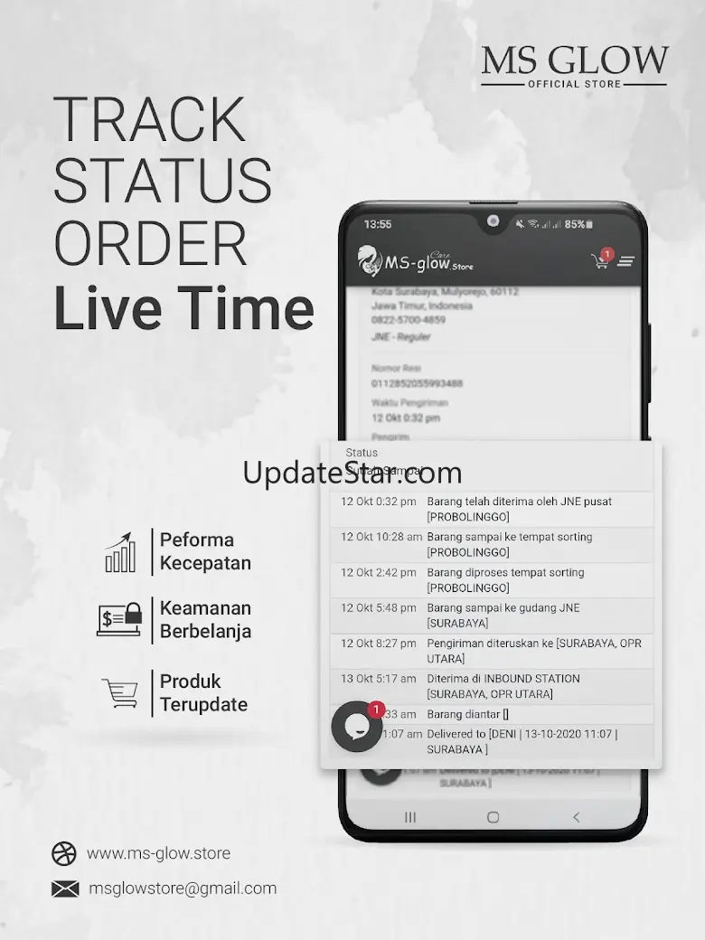 MS GLOW - OFFICIAL APP STORE 1.7
