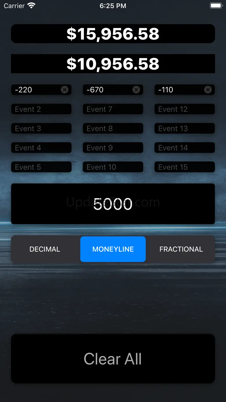 Parlay Calc 1.25