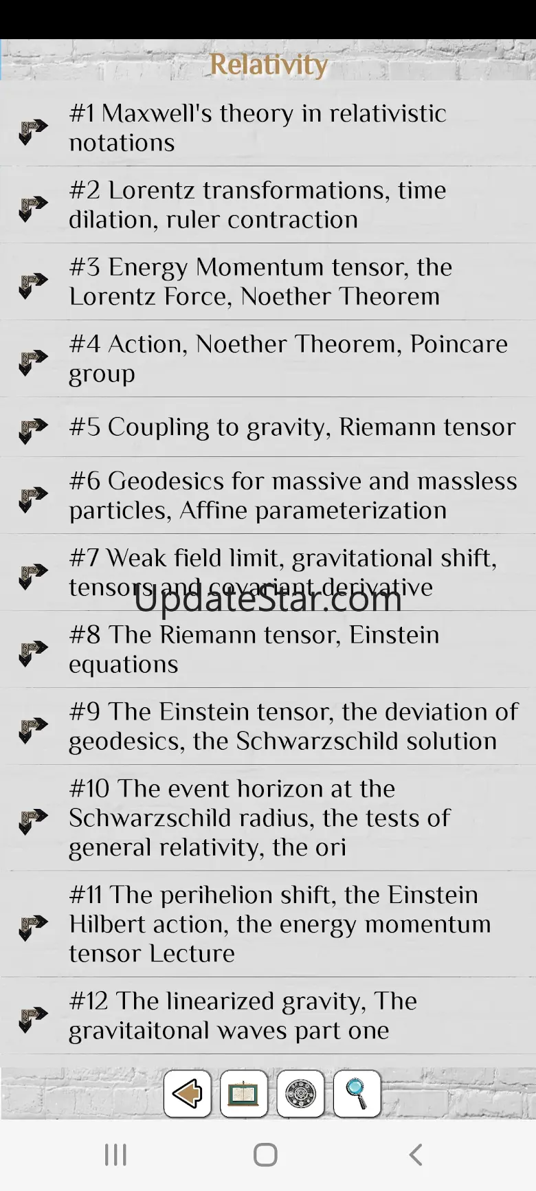 Physics - Tutorials - Lectures 1.73
