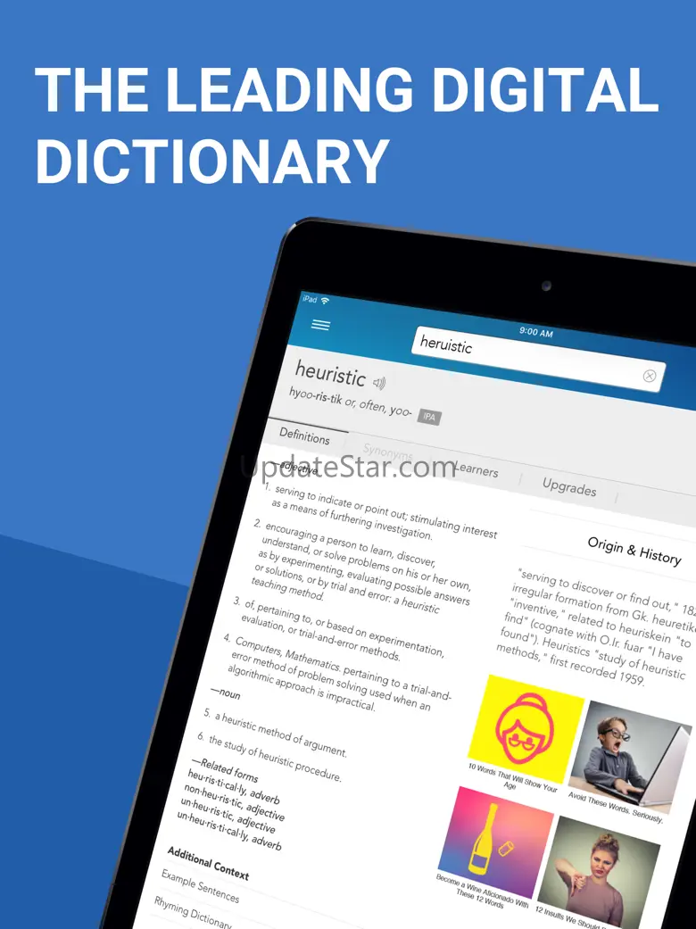 Dictionary.com Pro for iPad 7.2.27