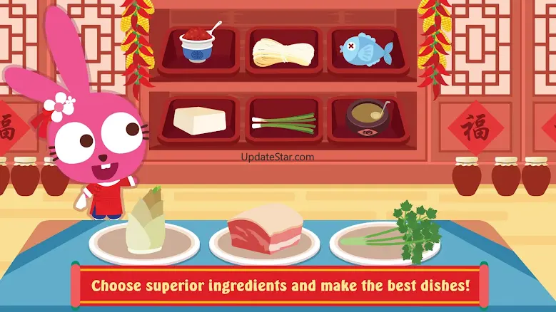 Purple Pink Chinese Food 1.0.8