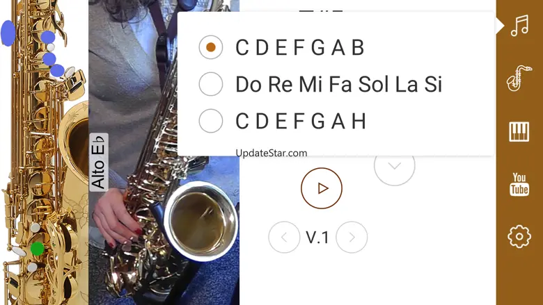 2D Saxophone Fingering Chart 1.0.16