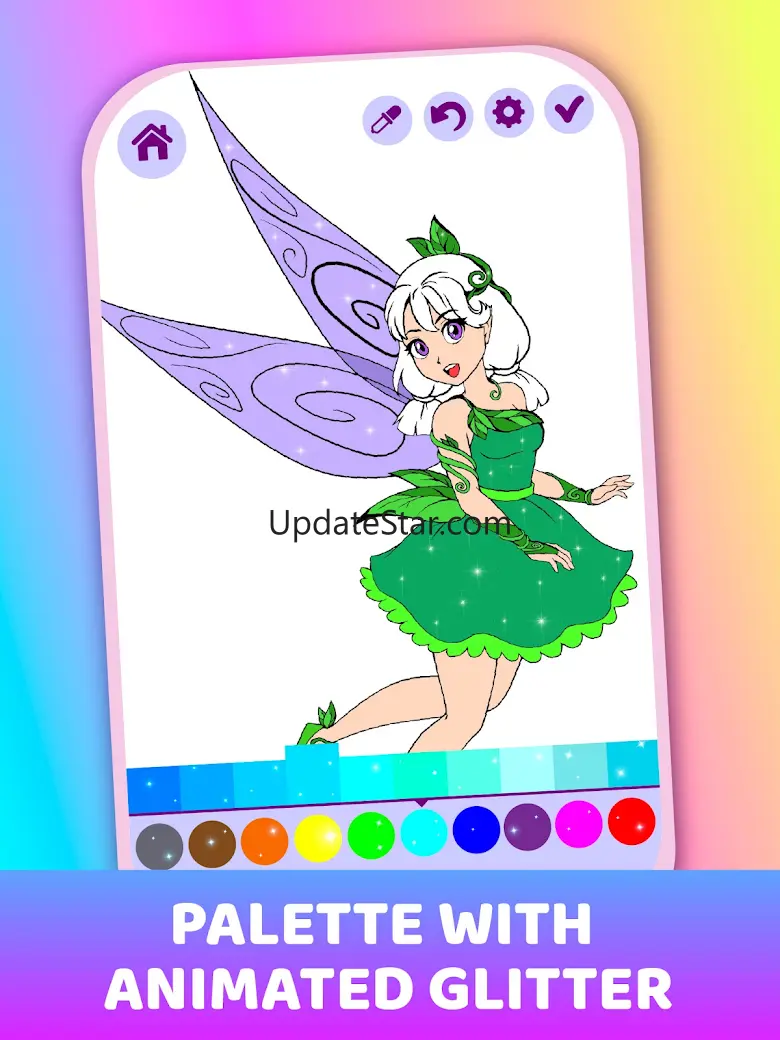 Fairies Coloring Book for Kids 3.5