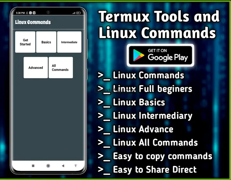 Termux Tools & Linux Commands 9.3