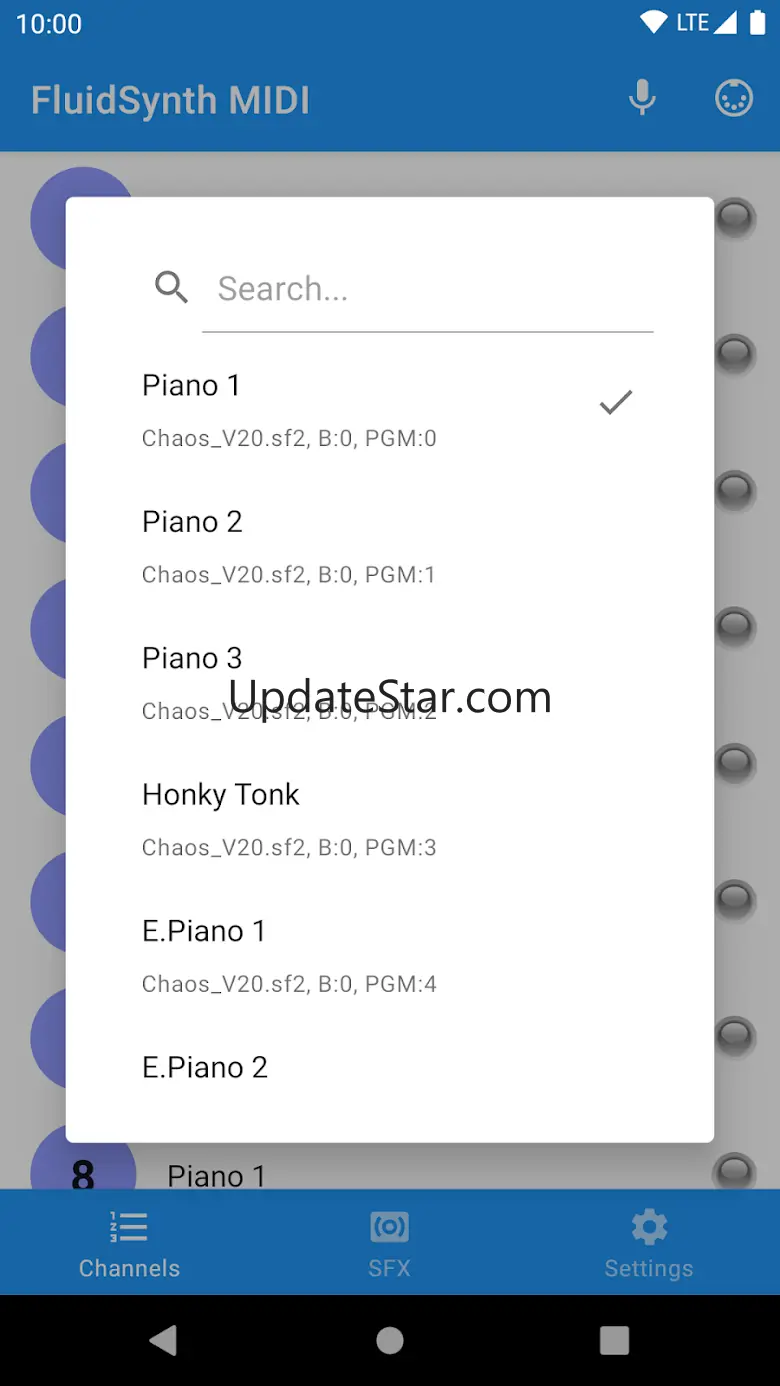 FluidSynth MIDI Synthesizer 2.0.32
