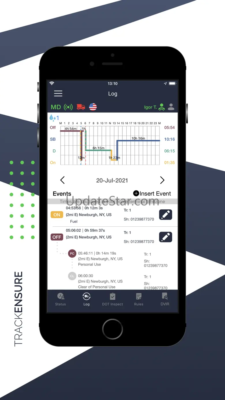 TrackEnsure ELD 3.01.52
