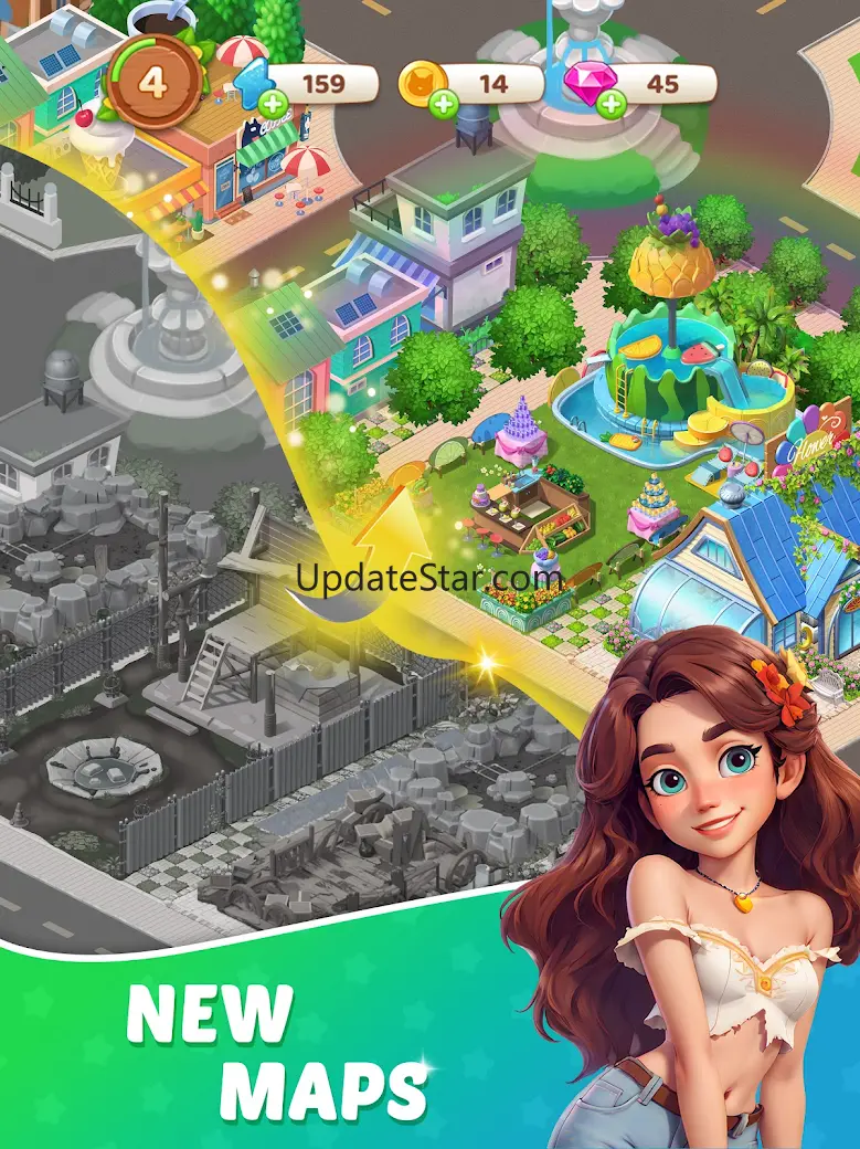Merge Resort - Merge Game 2.4.8