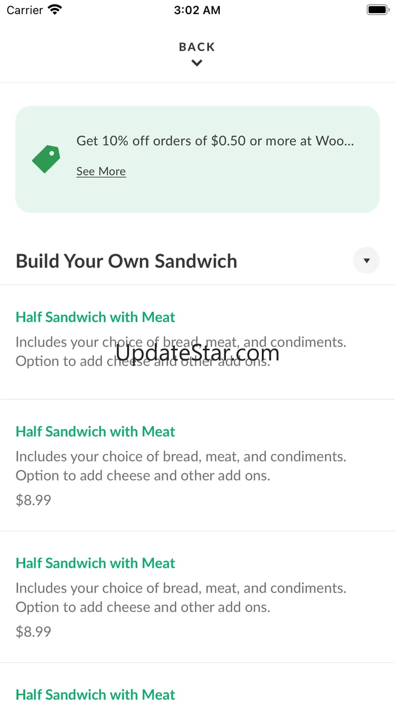 Woodlands Market: Ordering 3.29.0
