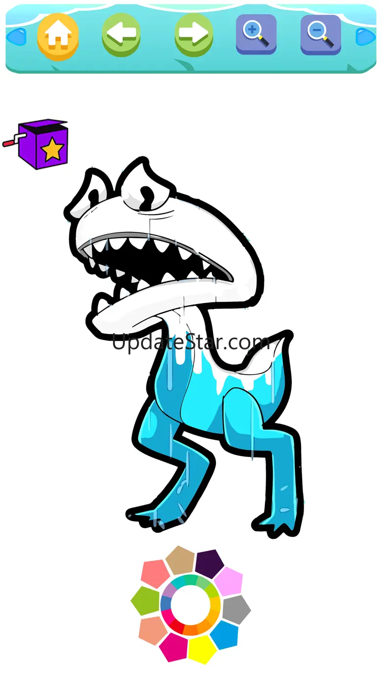 Blue2 Rainbow Coloring FRiends 10.3