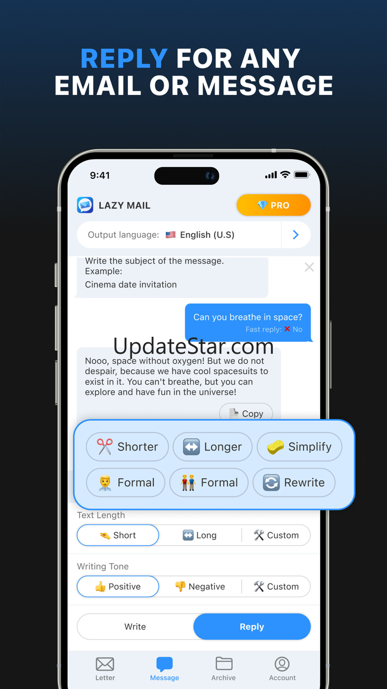 AI Email Writer - Lazy Mail 1.0.20