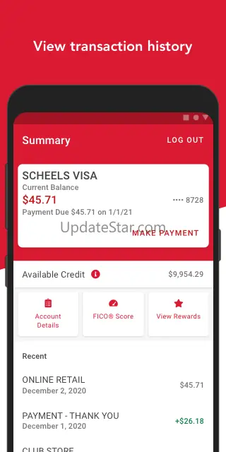 Scheels Visa Card 4.69.0