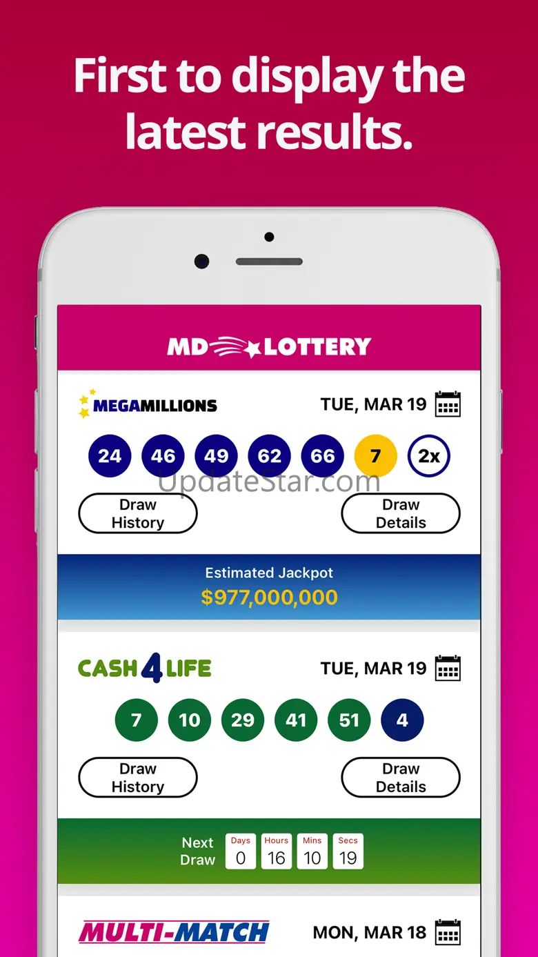 Maryland Lottery Numbers 1.0