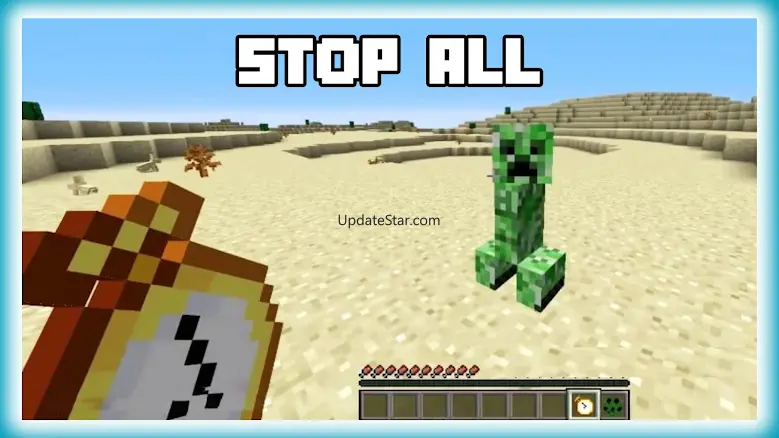 Stop Time Mod for Minecraft 1.9.48