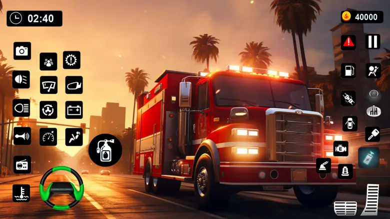 Fire Truck - Firefighter Games 2.3