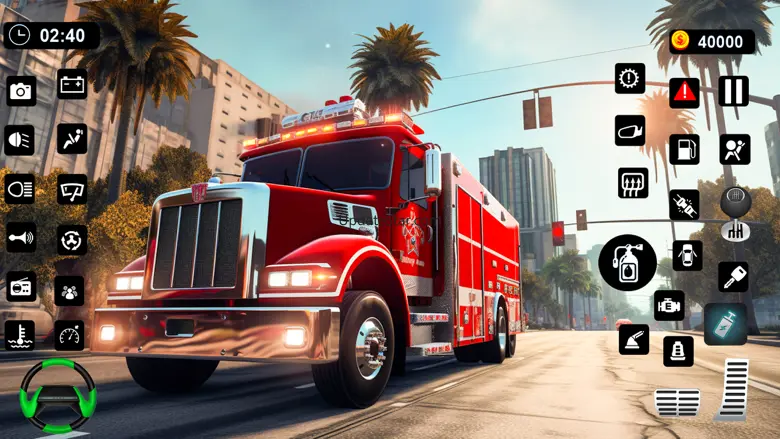 Fire Truck - Firefighter Games 2.3