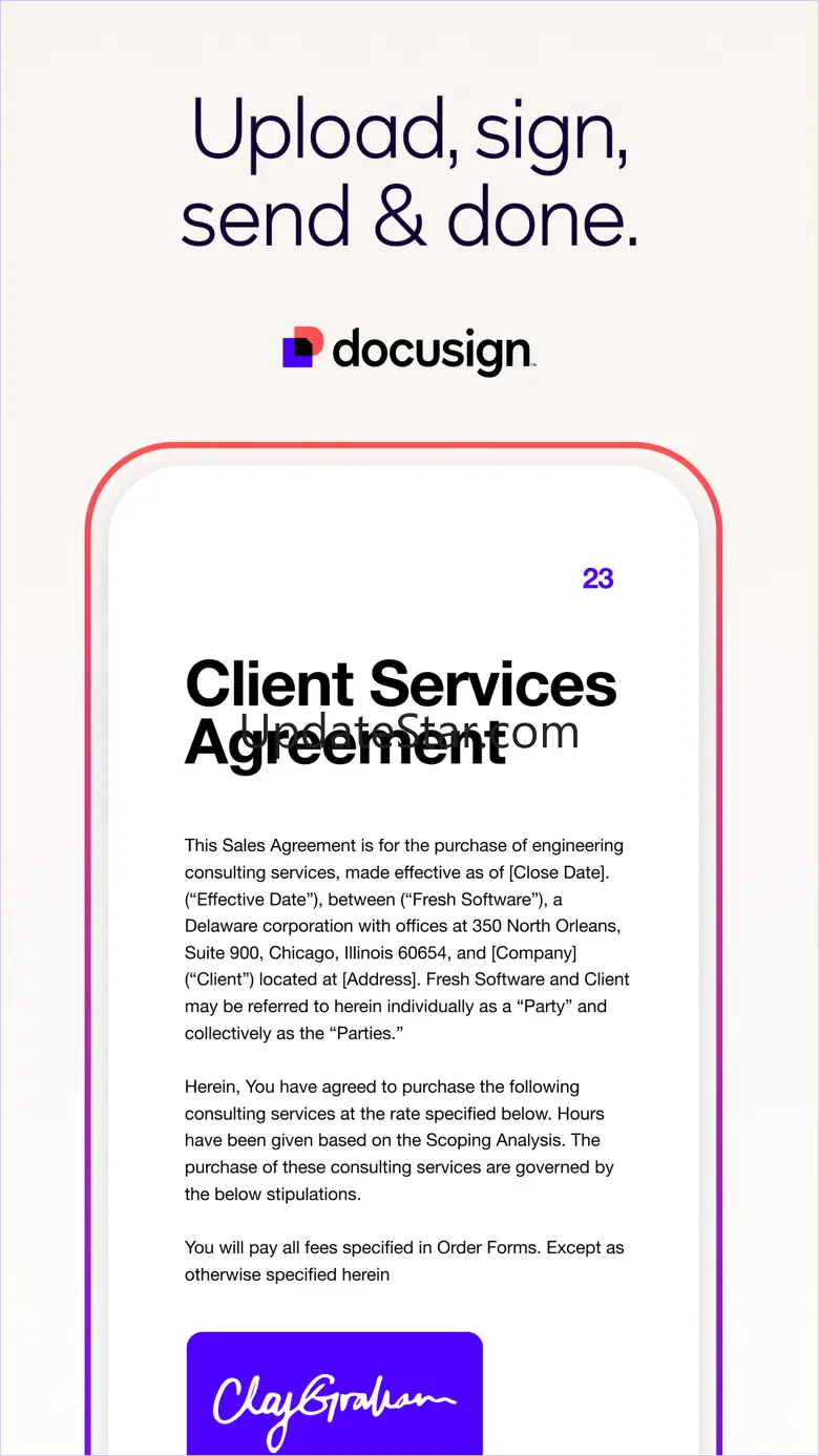 DocuSign - Upload & Sign Docs 3.31.1