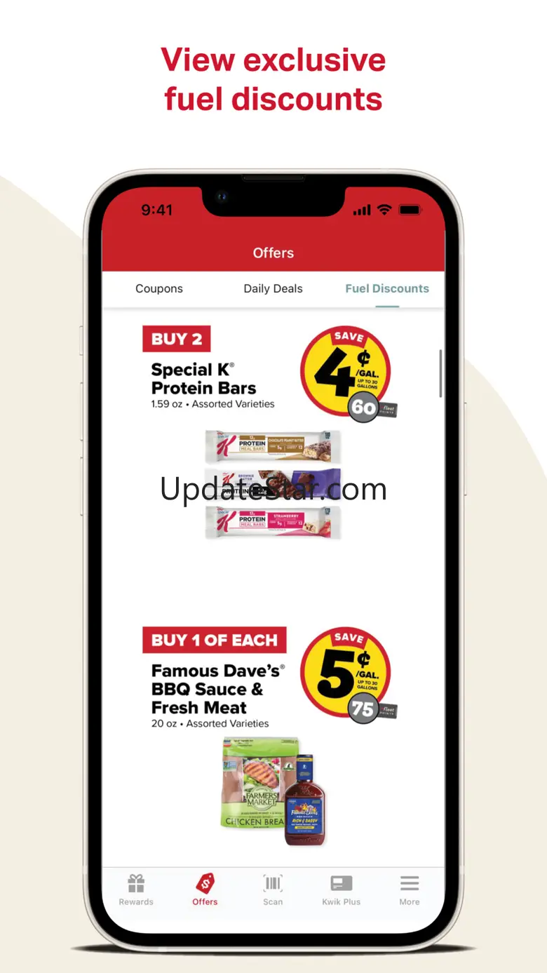 Kwik Rewards iOS App Version 3.26