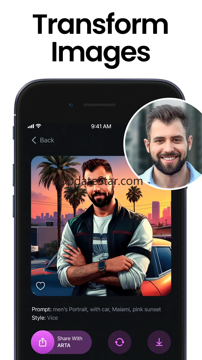 AI Photo Generator: ARTA 3.13