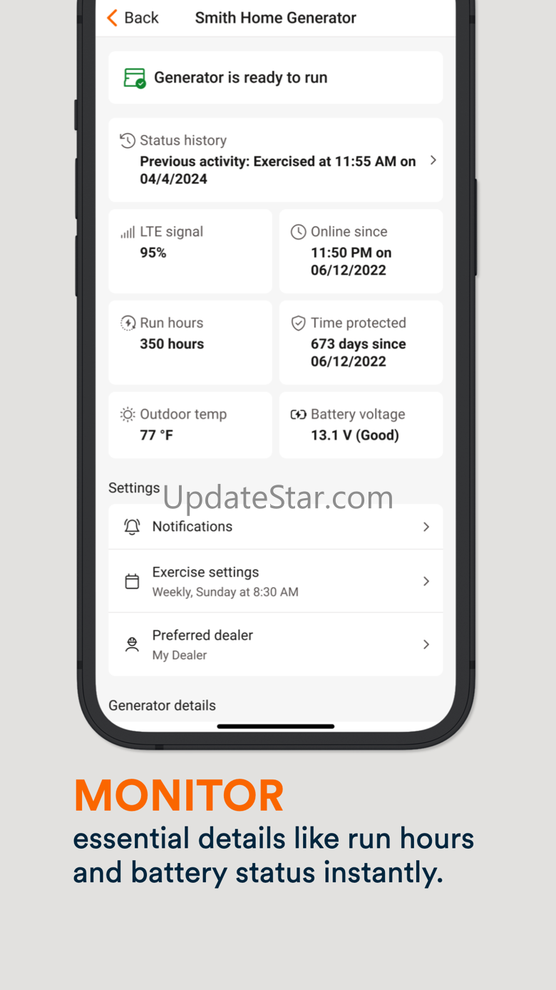 Mobile Link for Generators 3.1.1