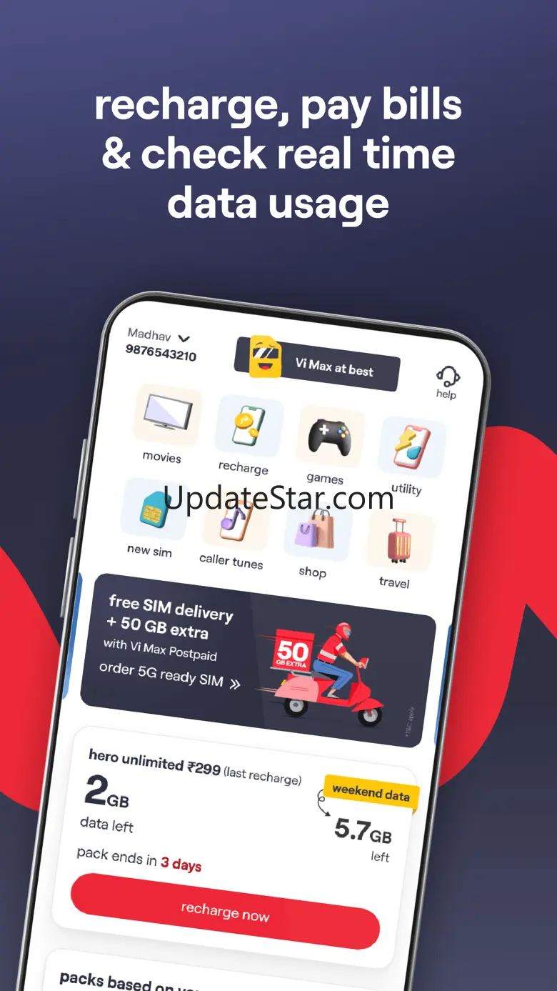 Vi: Recharge, Payments & Games 10.14.0