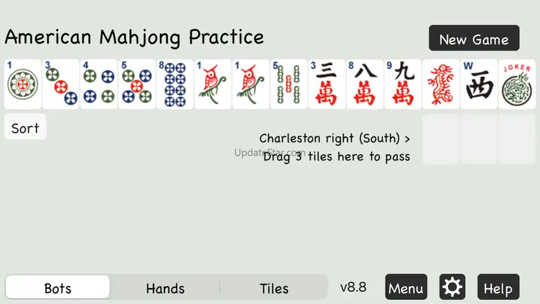 American MahJong Practice 8.15