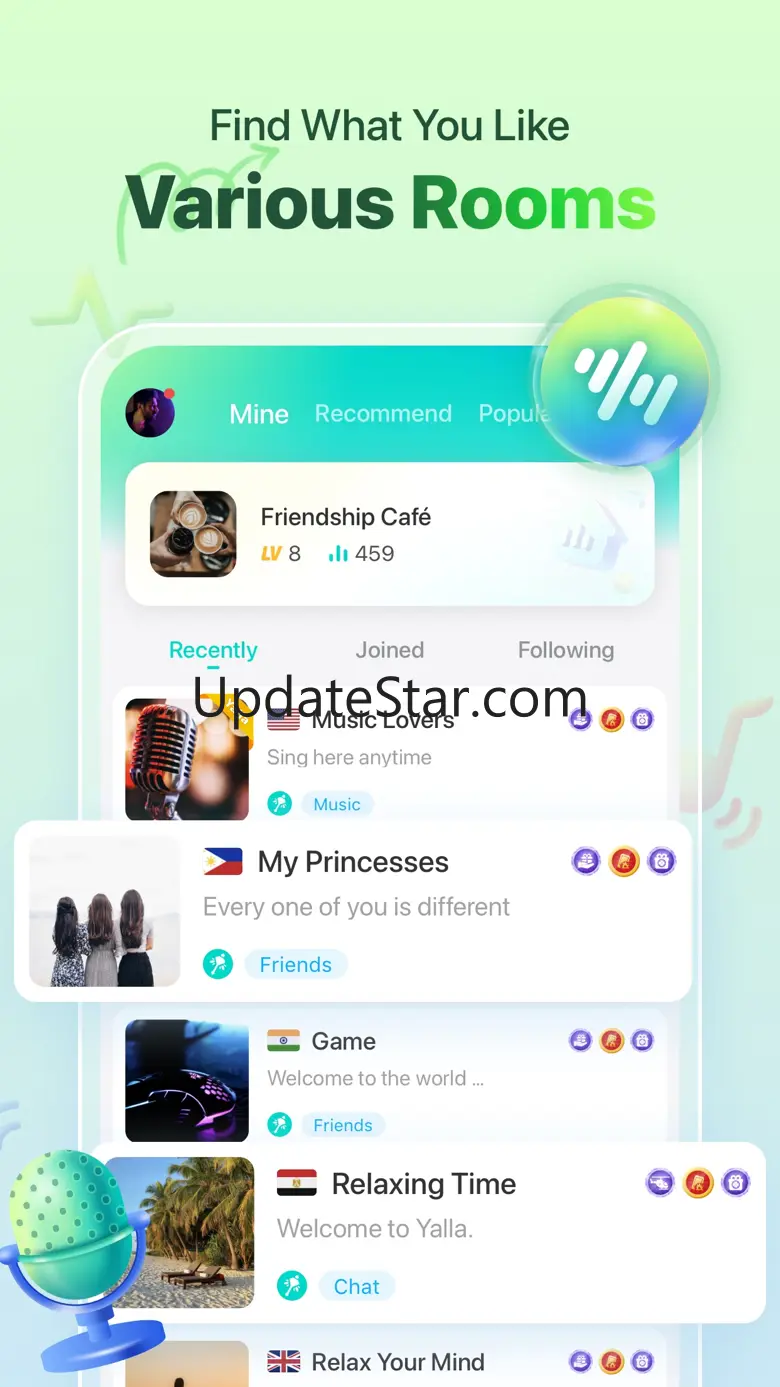 Yalla - Group Voice Chat Rooms 2.27.0