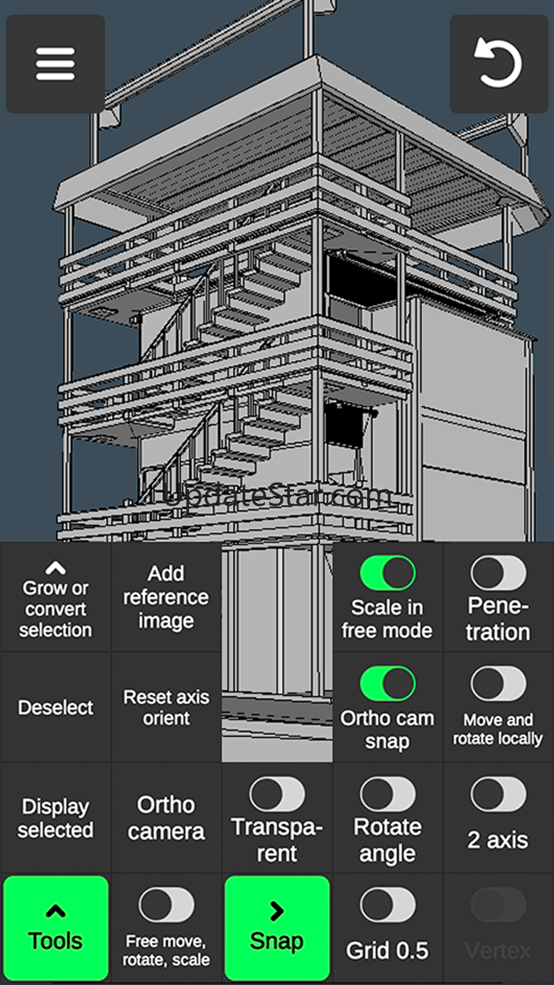 3D modeling: Design my model 1.8.1
