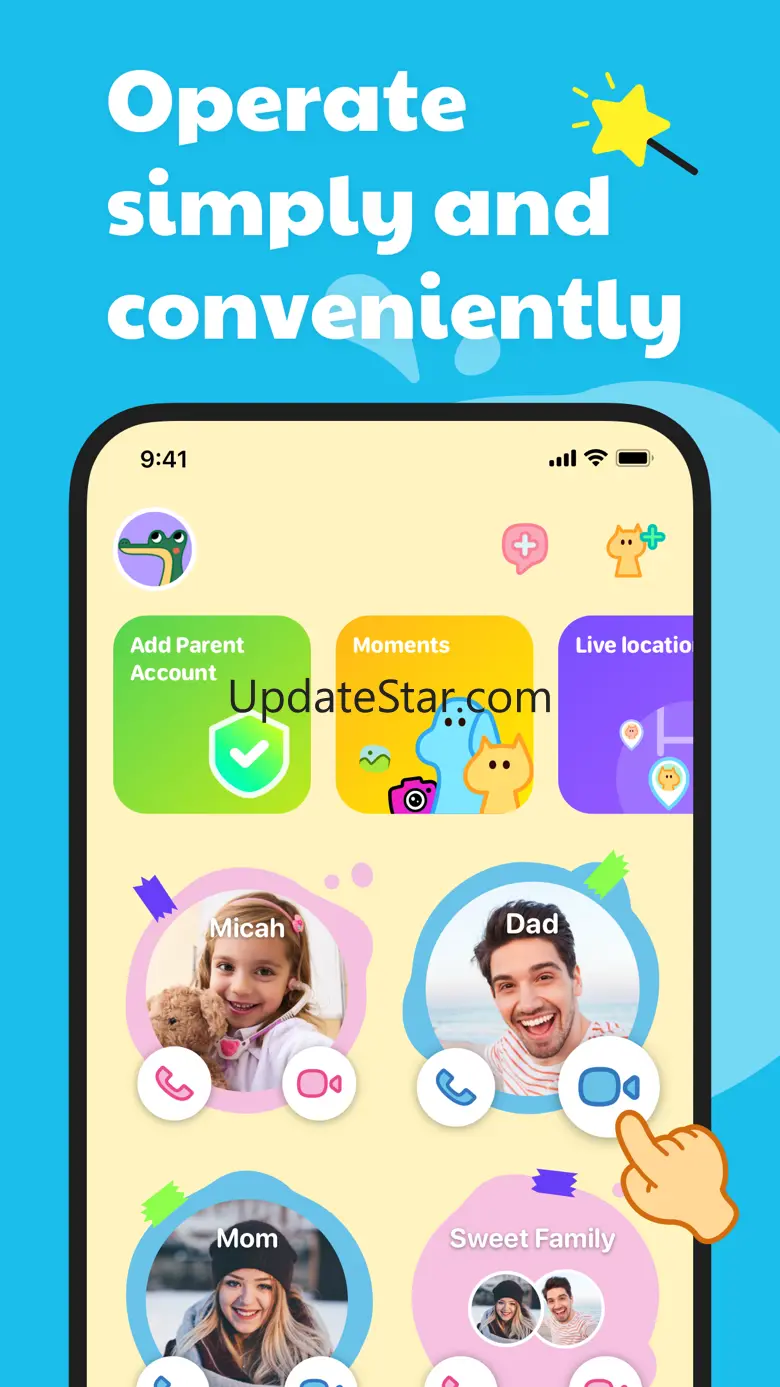 JusTalk Kids - Safe Messenger 2.8