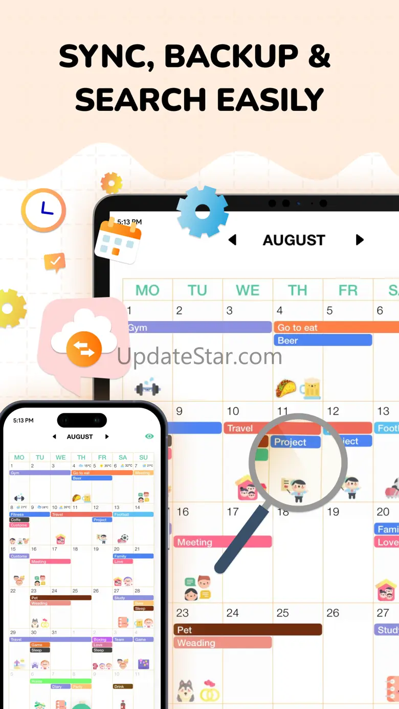 Cute Calendar : Agenda Planner 11.2