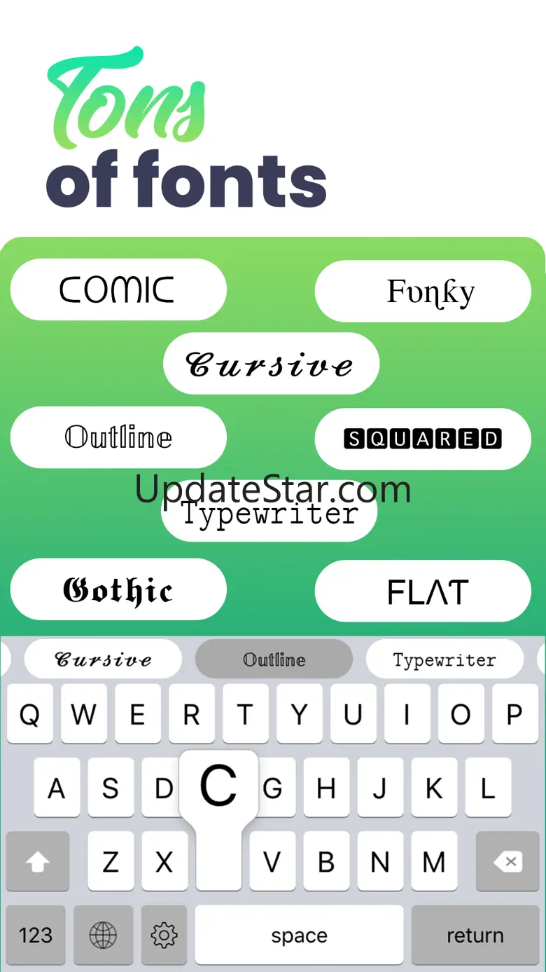 Fonts: Aesthetic Font Keyboard 3.0.0