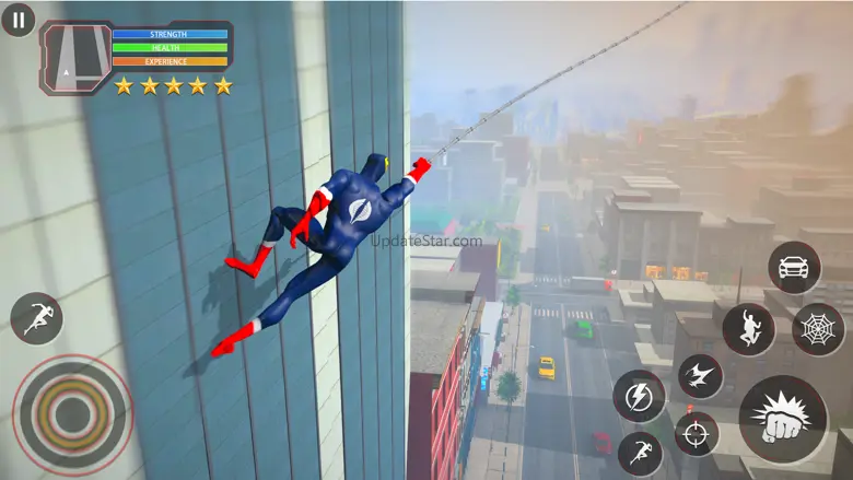 Fly Spider Rope Hero Man Games 1.4.4