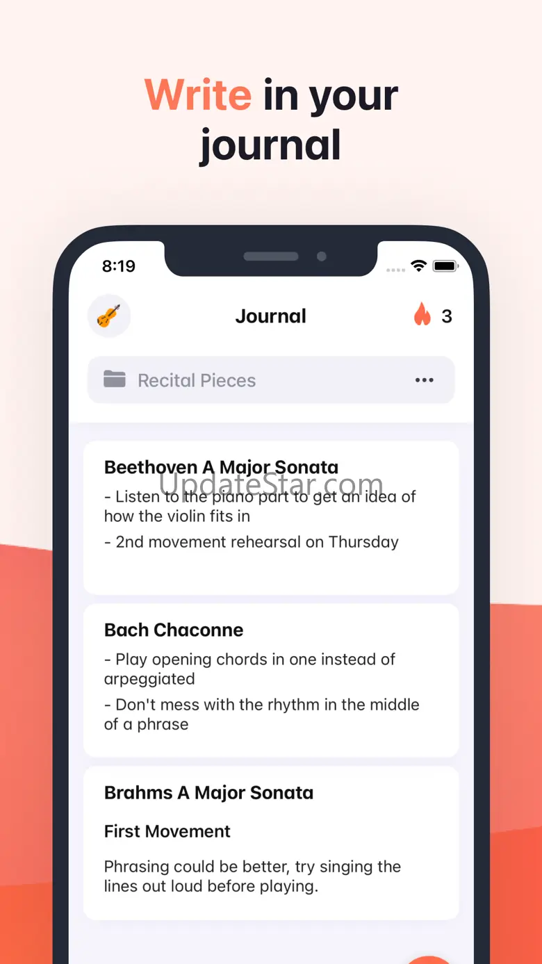 Andante - Practice Journal 5.10.3